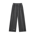 Unisex Vintage Wash Wide Leg Mesh Sweatpants