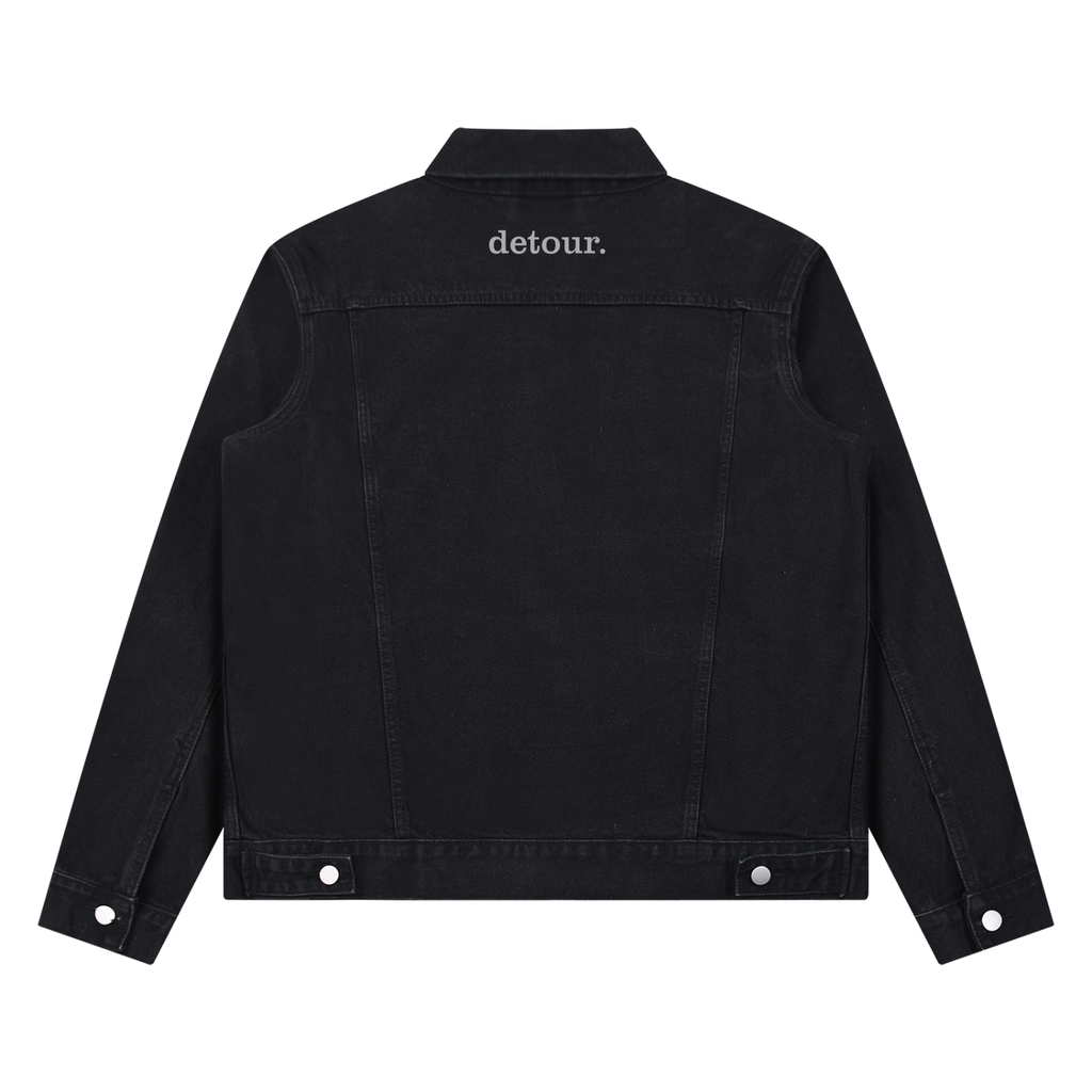 Unisex Vintage Wash Denim Jacket