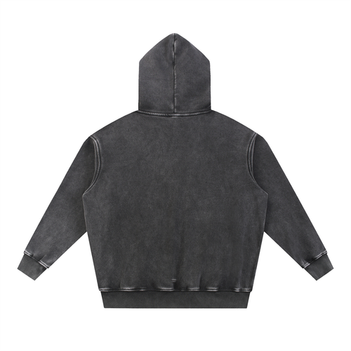 Snow Wash Oversize Hoodie
