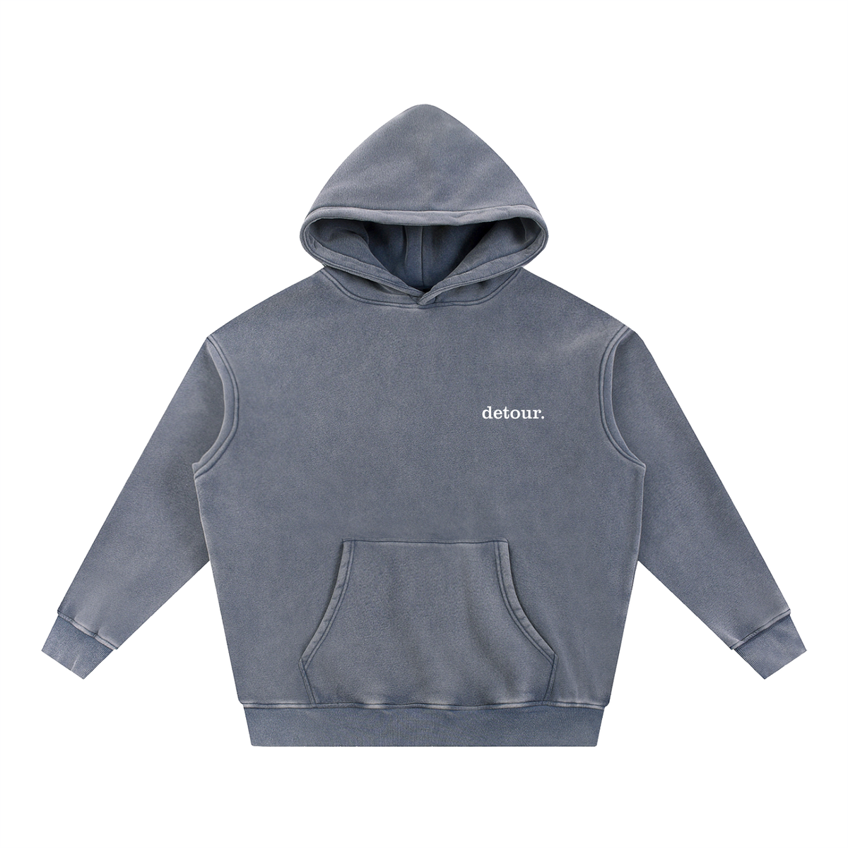 Snow Wash Oversize Hoodie